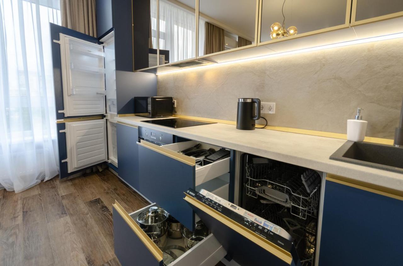 Petrovdom Ж38 In Luxury Apartments At 68 Zhylyanska Street,38 Perlyna كييف المظهر الخارجي الصورة
